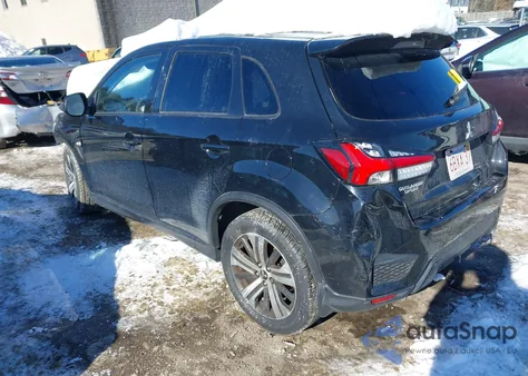 2021 Mitsubishi Outlander Sport 2.0 Es Awc z USA, uszkodzony, nr VIN JA4ARUAU5MU031966
